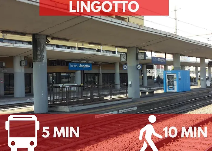 Apartament 5 Min Stazione Lingotto - Piccolo Diamante Voli *