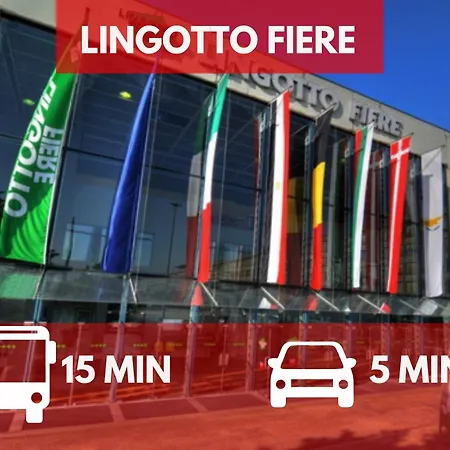 5 Min Stazione Lingotto - Piccolo Diamante Voli Turin