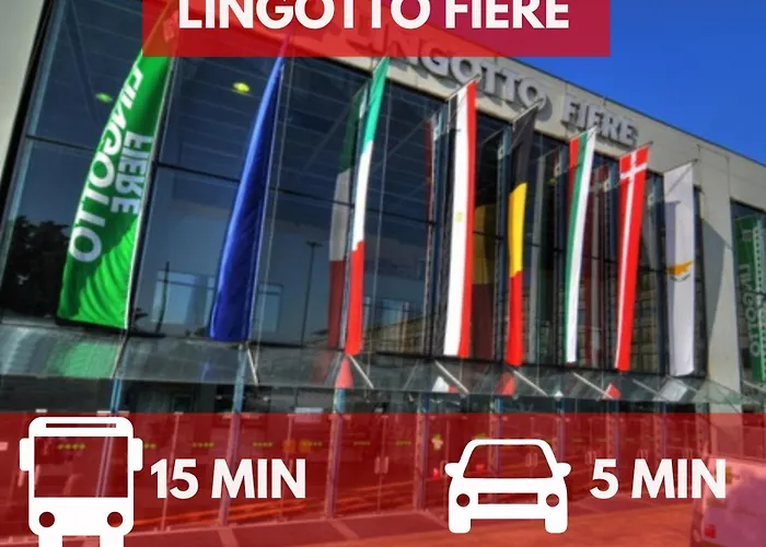 5 Min Stazione Lingotto - Piccolo Diamante Voli تورينو